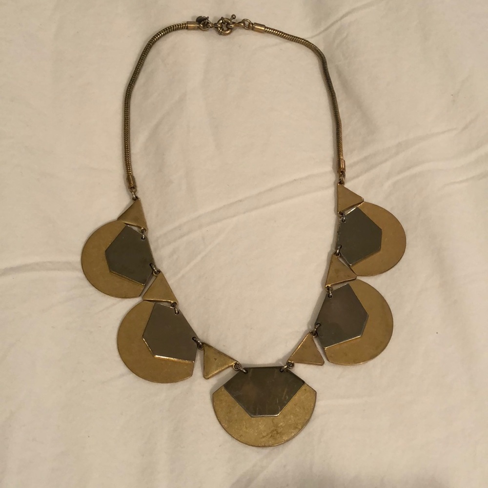 Madewell Geometric Statement Necklace